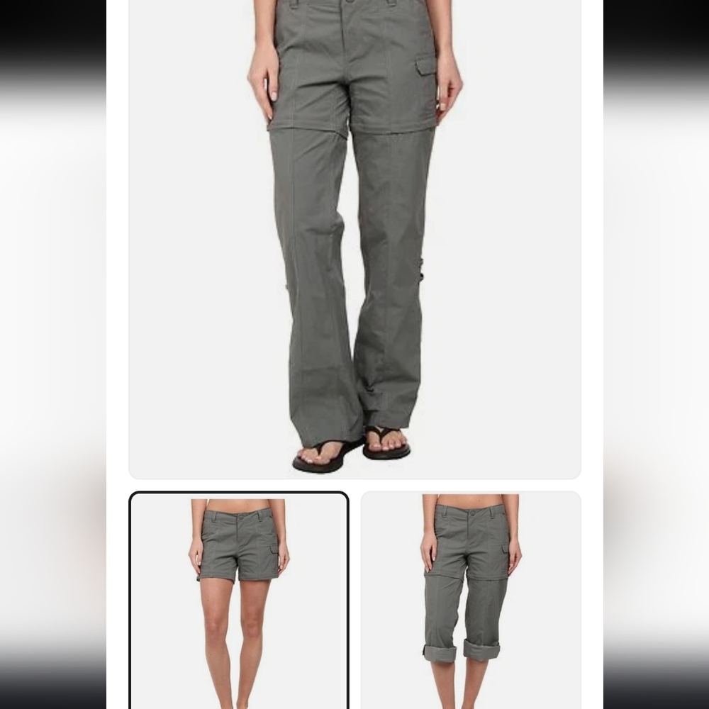 The North Face Paramount Convertible Hiking Pants Nylon Women’s Size 4